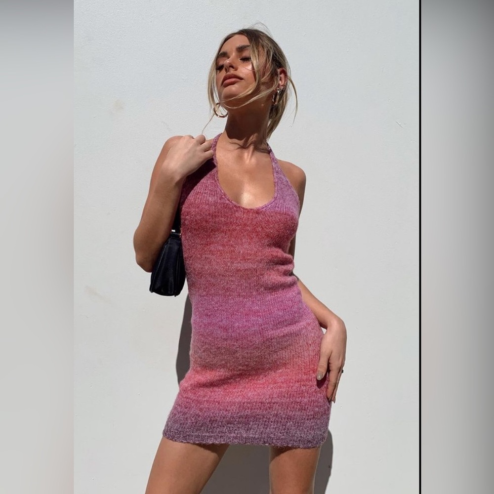 Princess Polly Blair halter mini dress xs/s new with tags